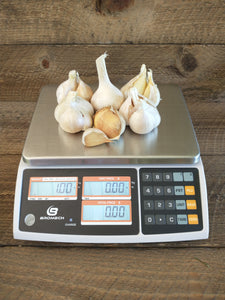 NON- GMO Elephant Garlic Bulbs and Elephant Garlic Cloves, Grown in the USA Without Synthetic Herbicides or Pesticides